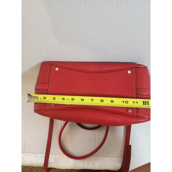 Kate Spade New York Red Leather Bag W/ Handles & Straps - Picture 4 of 10